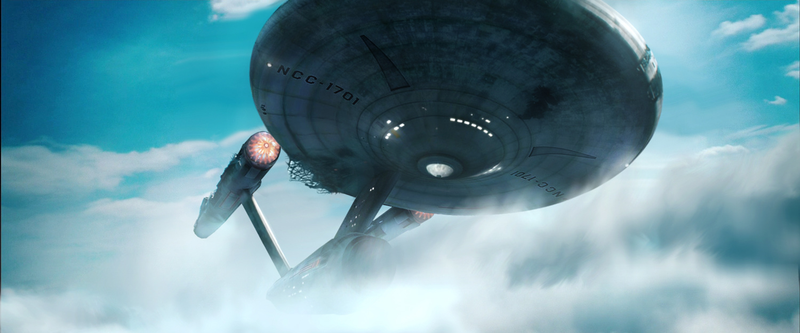 Illustration for article titled The original Enterprise looks pretty amazing in newer Star Trek films